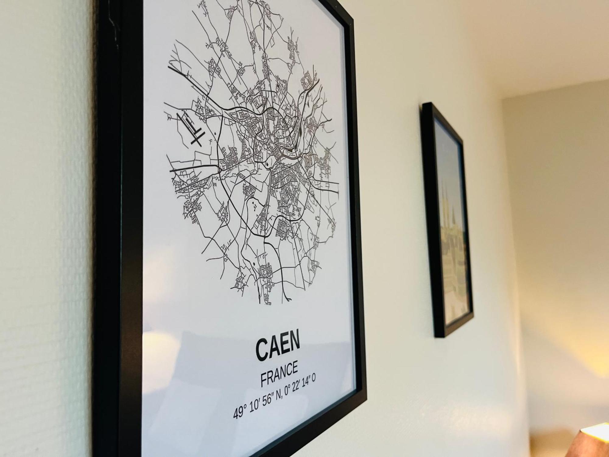 Le 6 Appartement Centre-Ville Caen - Port Eksteriør billede